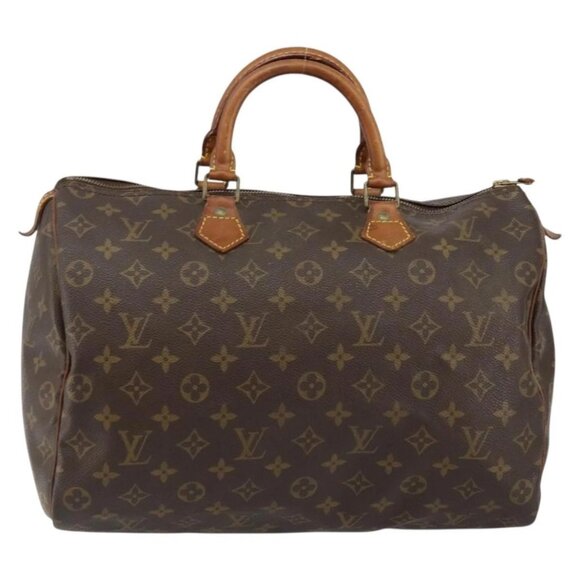 LOUIS VUITTON Monogram Speedy 35 Hand Bag - Picture 11 of 16